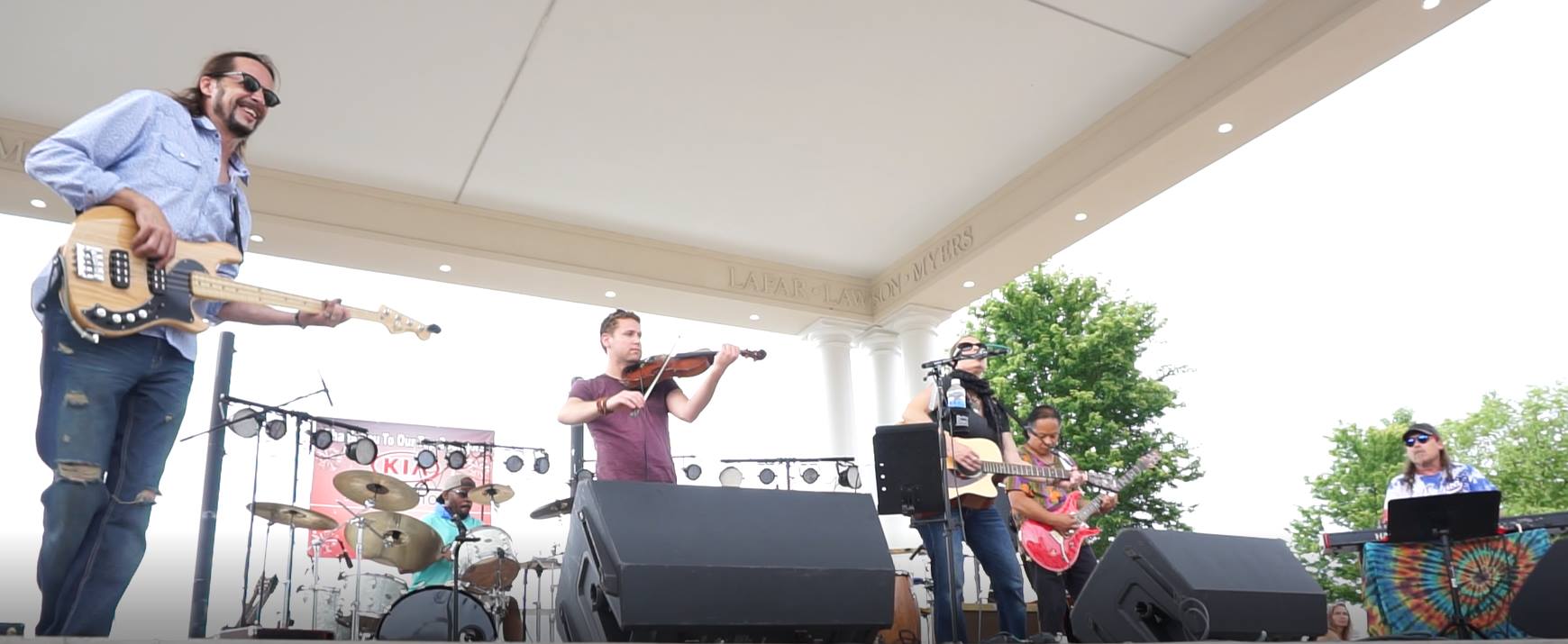 Rodney Wallin and fellow musicians, archive photo 23