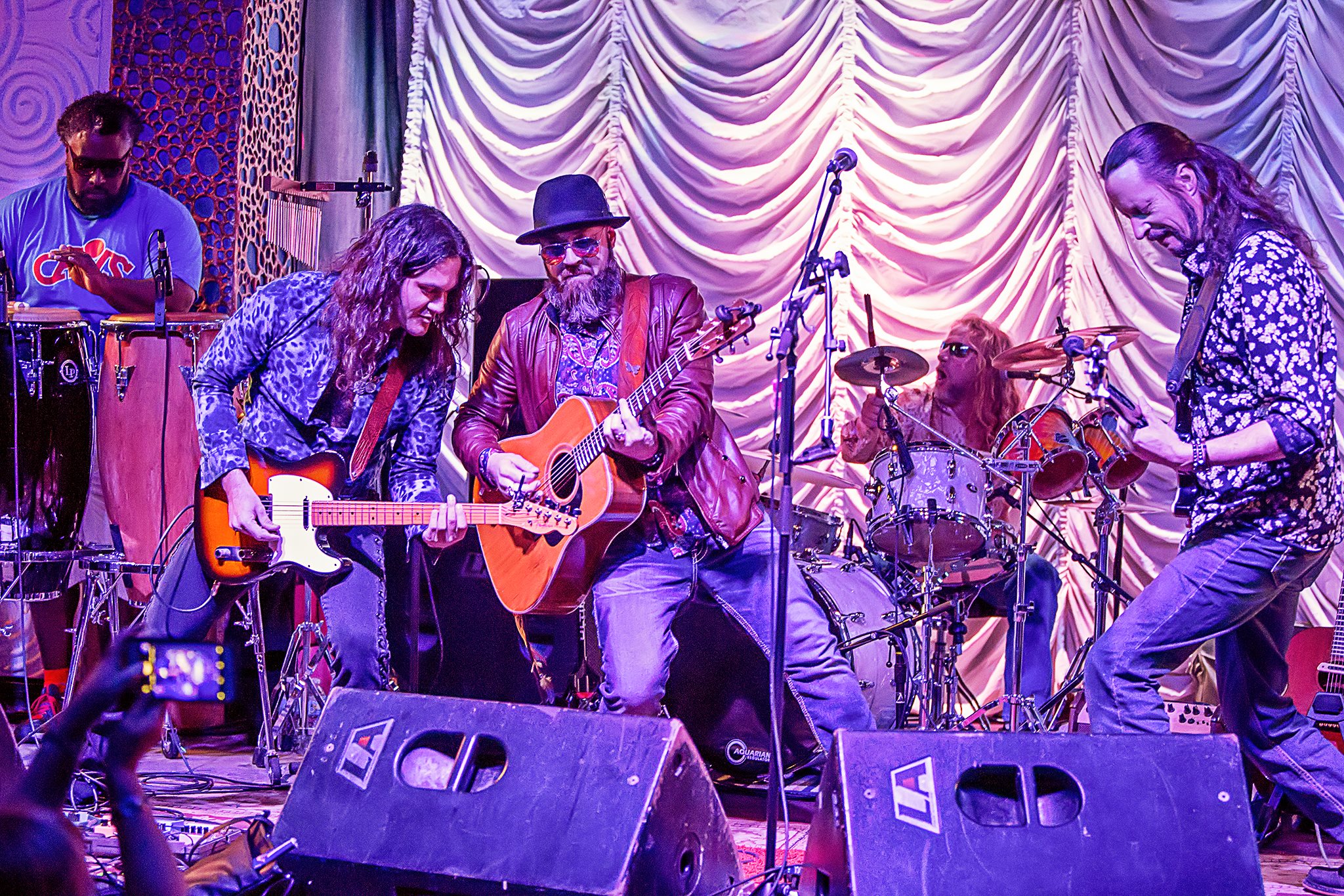 Rodney Wallin and fellow musicians, archive photo 40